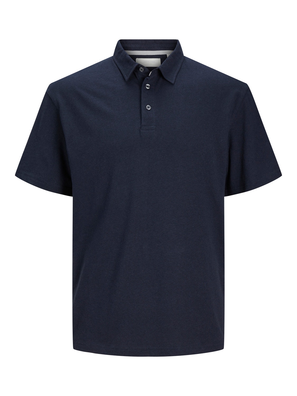 Jack & Jones Plus Size Camiseta polo Liso -Night Sky - 12257595