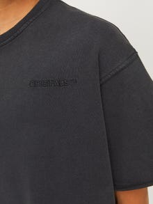 Jack & Jones Printed Sweatshirt Junior -Black - 12257621