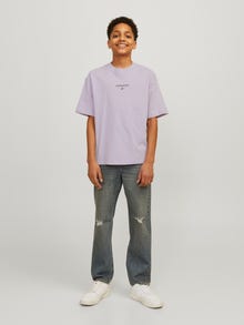 Jack & Jones Camiseta Estampado Para chicos -Lavender Frost - 12257637