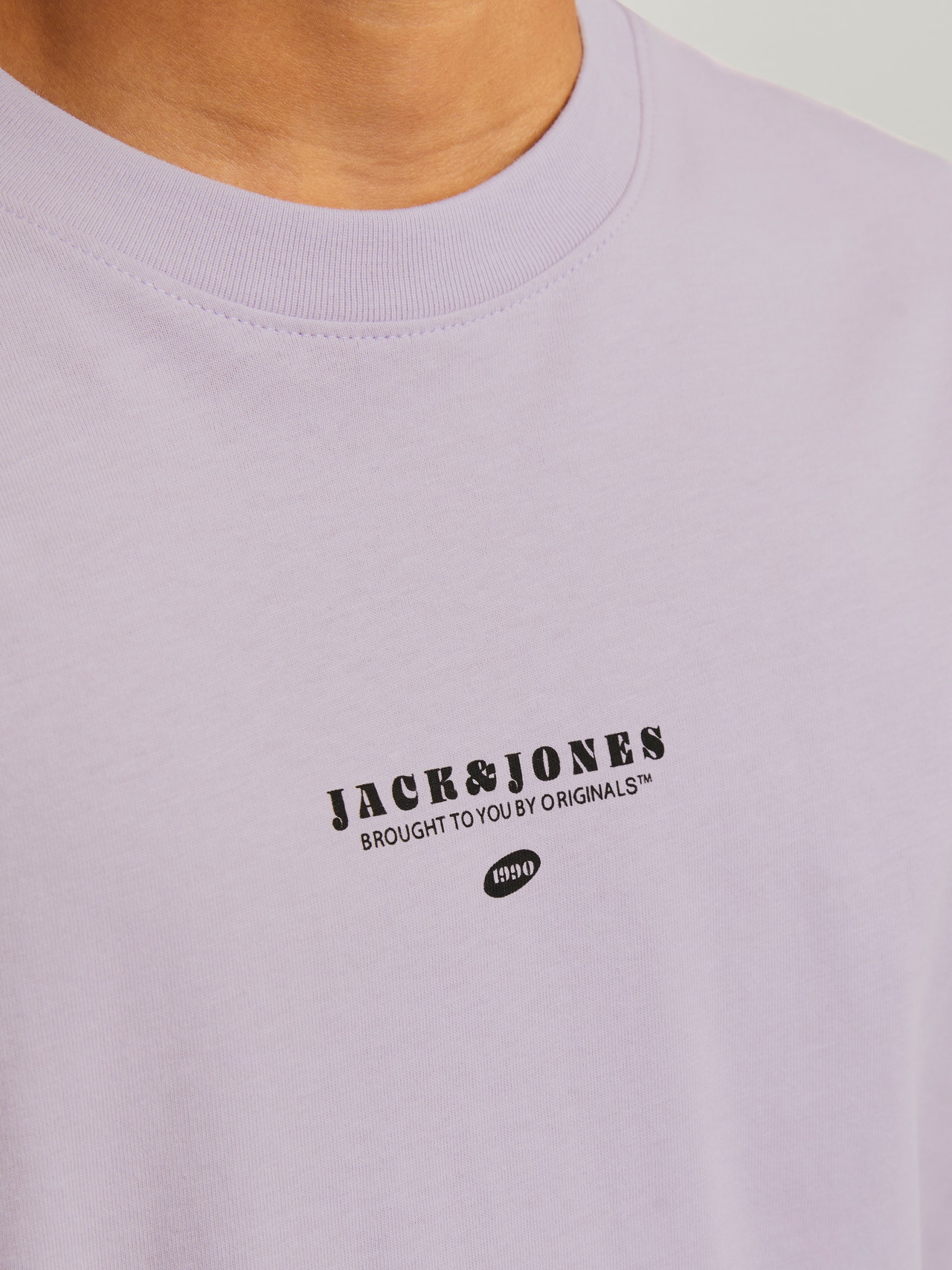 Jack & Jones Camiseta Estampado Para chicos -Lavender Frost - 12257637