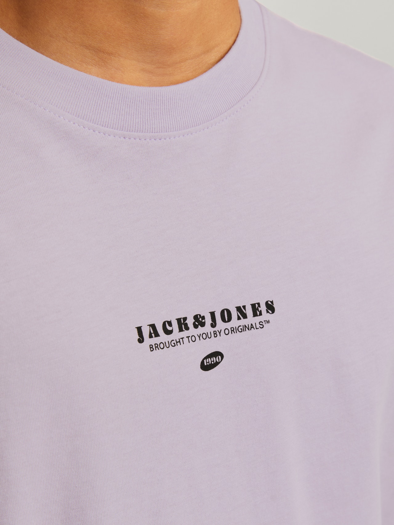 Jack & Jones Gedruckt T-shirt Für jungs -Lavender Frost - 12257637