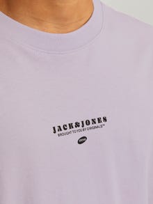 Jack & Jones Printet T-shirt Til drenge -Lavender Frost - 12257637