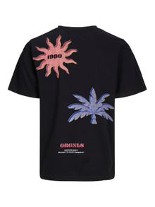 Jack & Jones Trykk T-skjorte For gutter -Black - 12257637