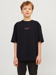 Jack & Jones Poikien Painettu T-paita -Black - 12257637