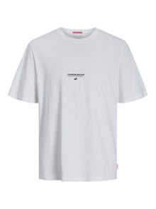 Jack & Jones Καλοκαιρινό μπλουζάκι -Bright White - 12257637