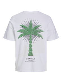 Jack & Jones T-shirt Junior -Bright White - 12257637