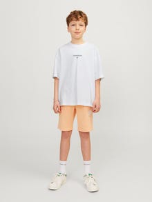 Jack & Jones Bedrukt T-shirt Voor jongens -Bright White - 12257637