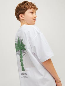 Jack & Jones T-shirt Junior -Bright White - 12257637
