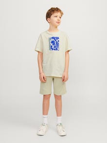 Jack & Jones Bedrukt T-shirt Voor jongens -Buttercream - 12257641