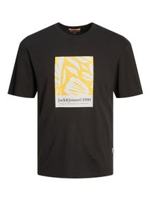 Jack & Jones Trykk T-skjorte For gutter -Black - 12257641