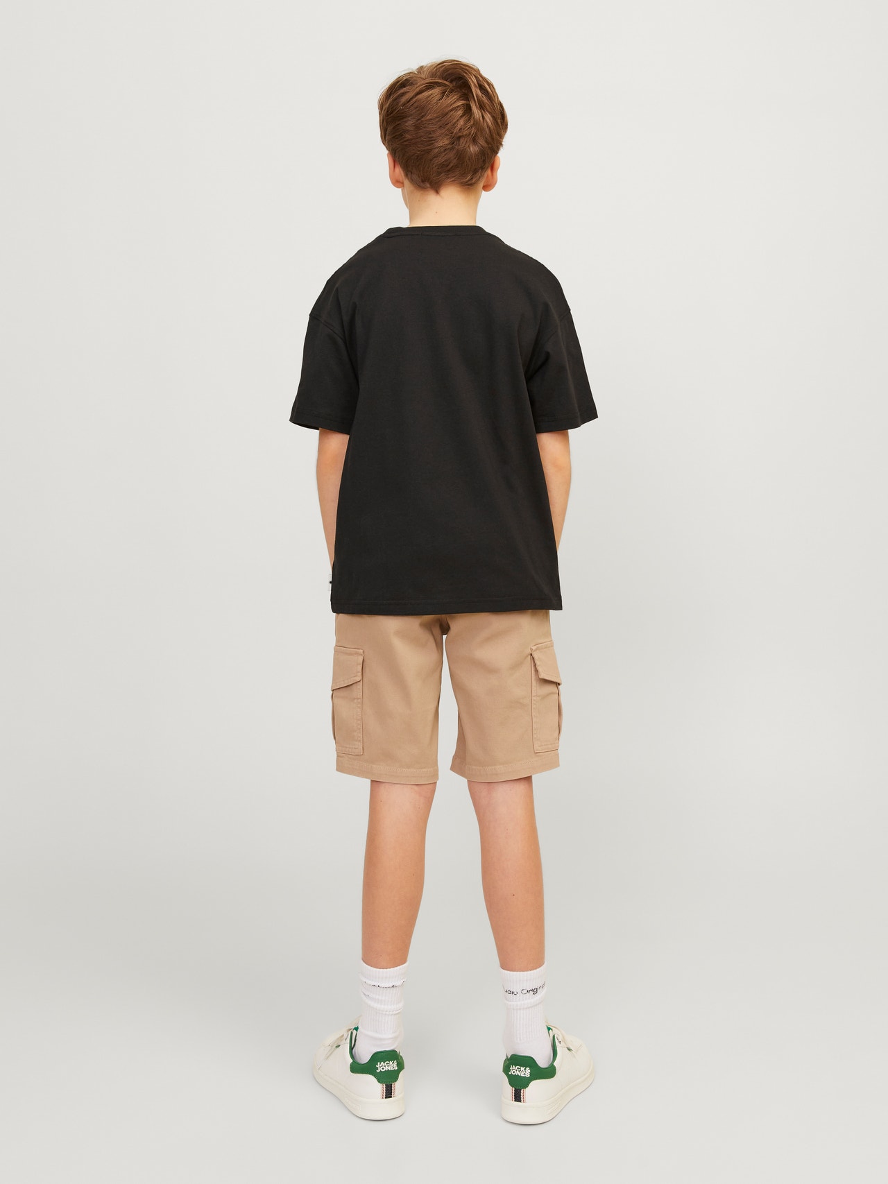 Jack & Jones Printed T-shirt For boys -Black - 12257641