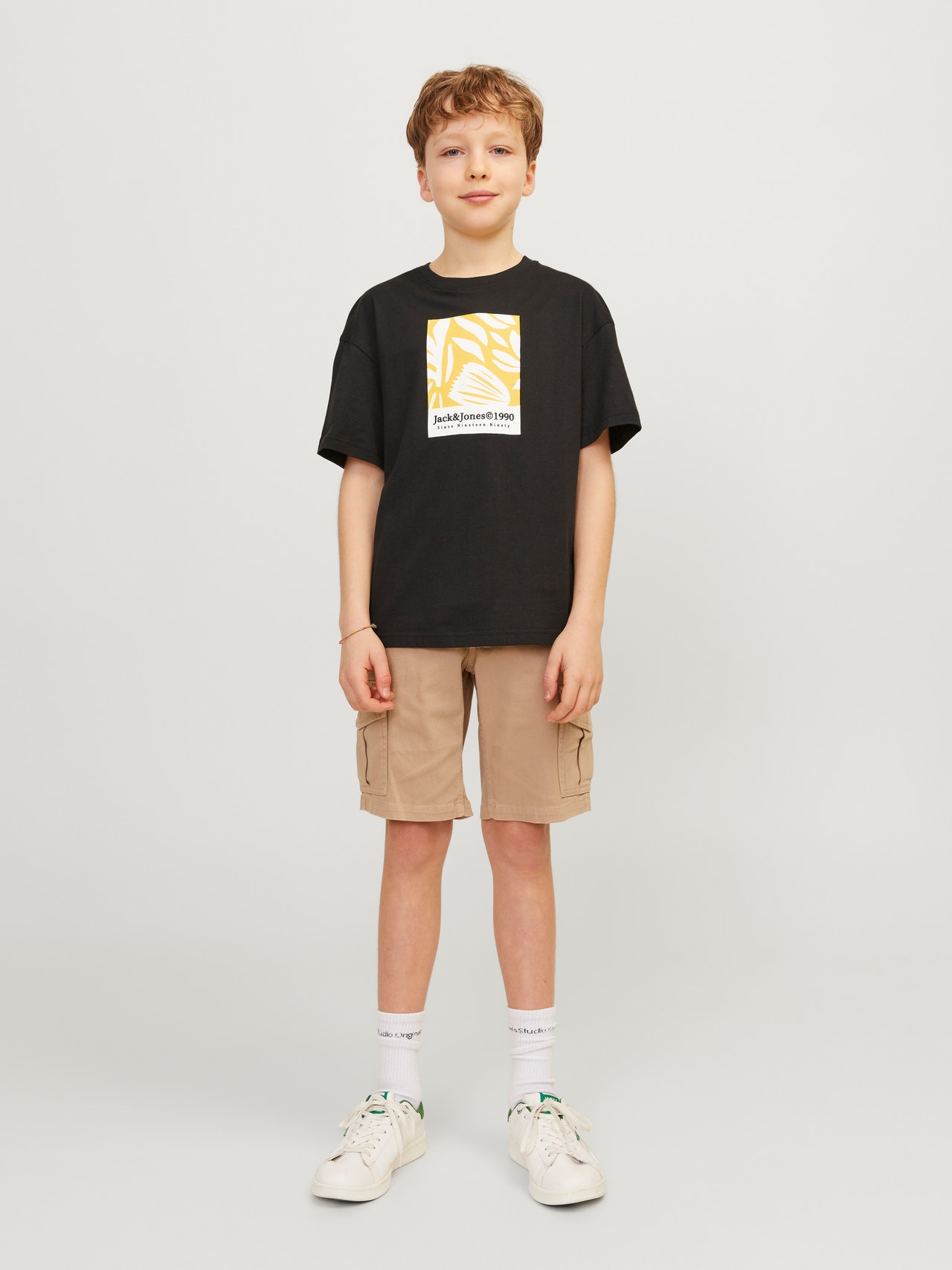 Jack & Jones T-shirt Imprimé Pour les garçons -Black - 12257641