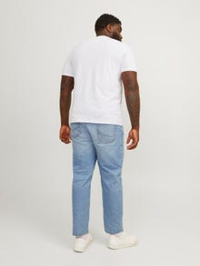 Jack & Jones Plus Size T-shirt Imprimé -White - 12257653