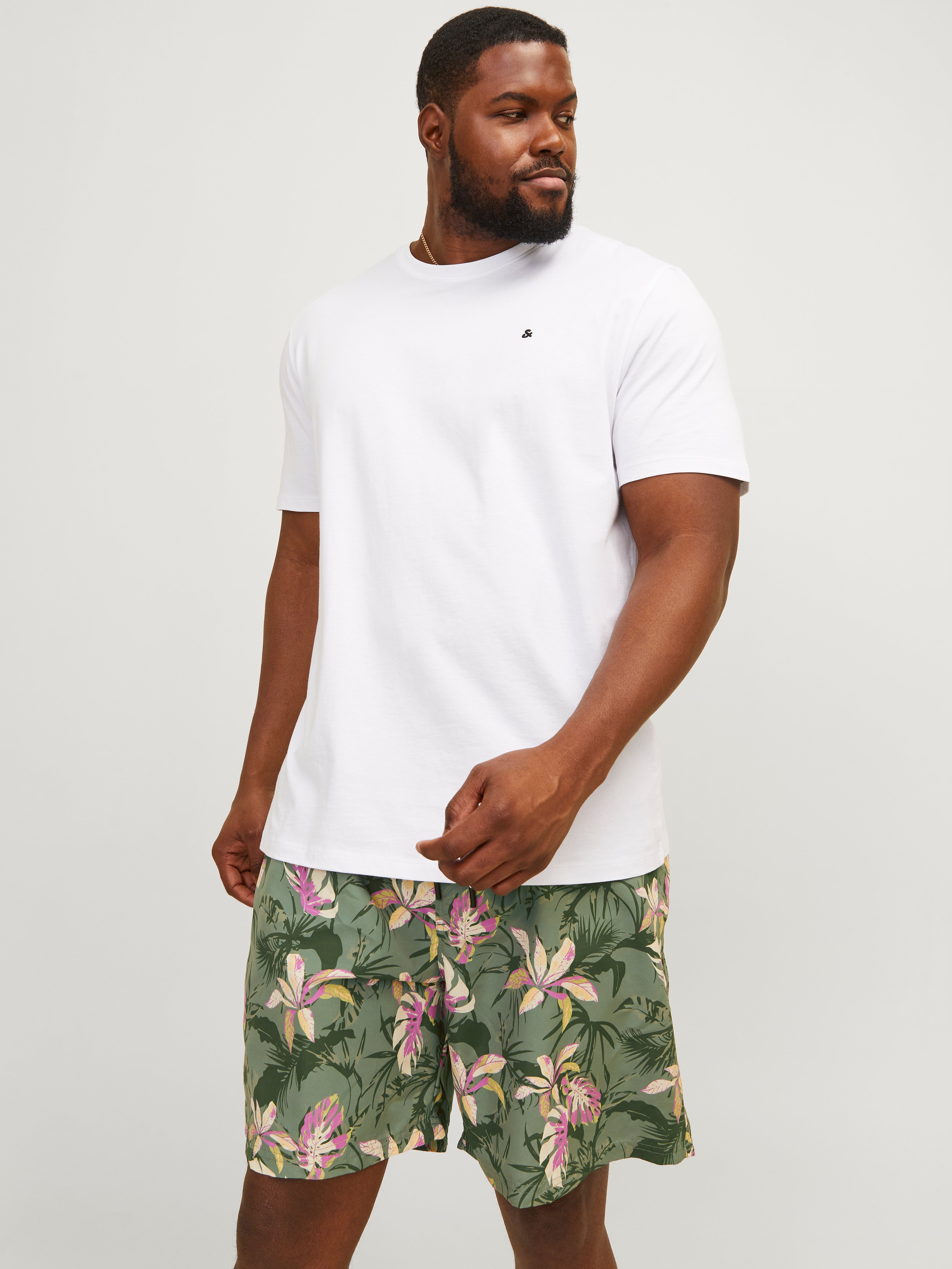 Jack & Jones Plus Size Regular Fit Regular fit swim shorts - 12257666