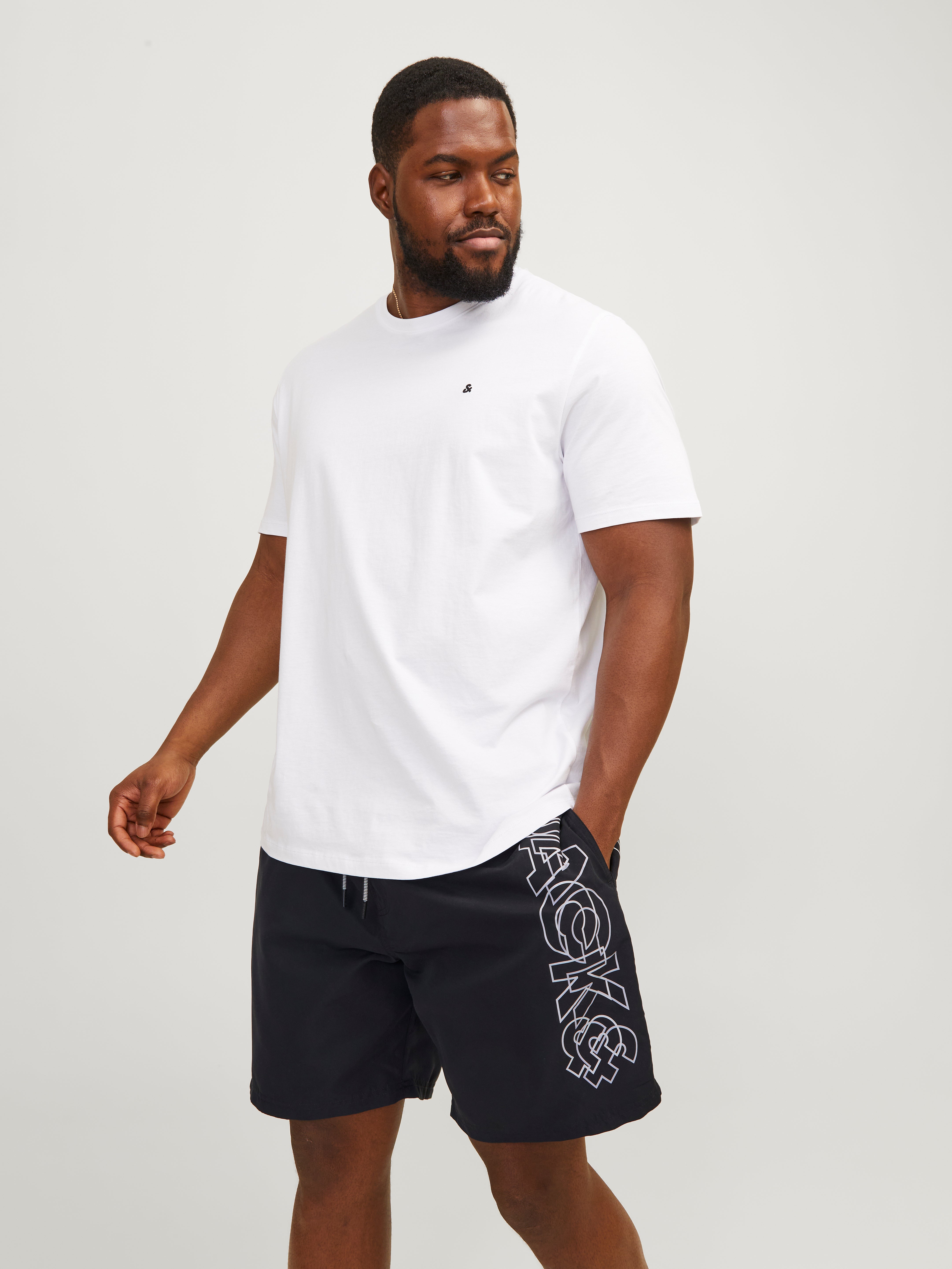 Jack & Jones Plus Size Regular Fit Regular fit swim shorts - 12257667