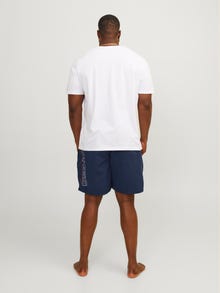 Jack & Jones Plus Size Regular Fit Badshorts med normal passform -Navy Blazer - 12257667