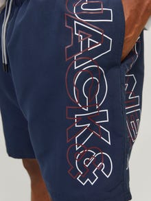 Jack & Jones Plus Size Regular Fit Badeshorts i regular fit -Navy Blazer - 12257667