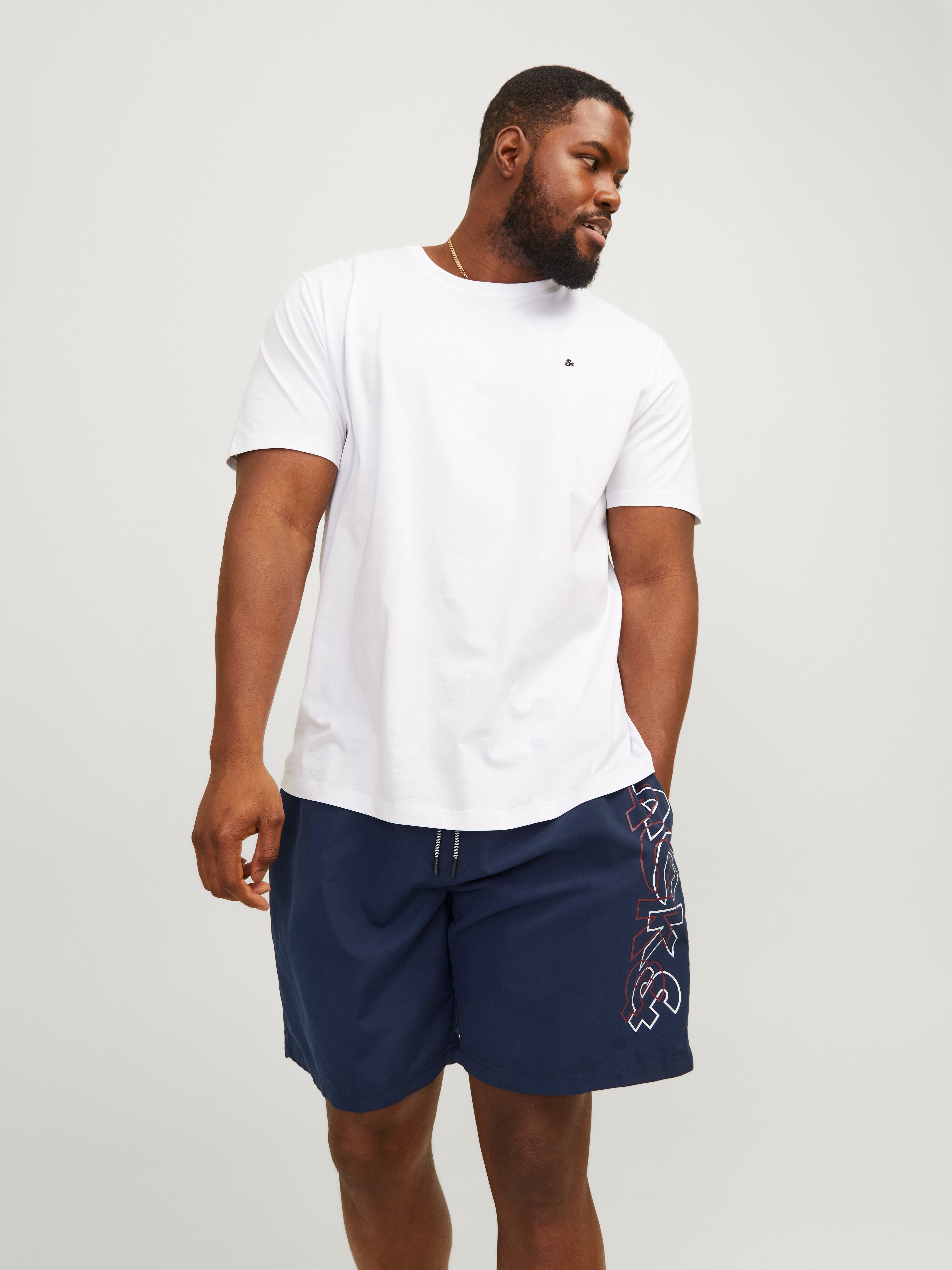 Jack & Jones Plus Size Regular Fit Regular fit swim shorts - 12257667