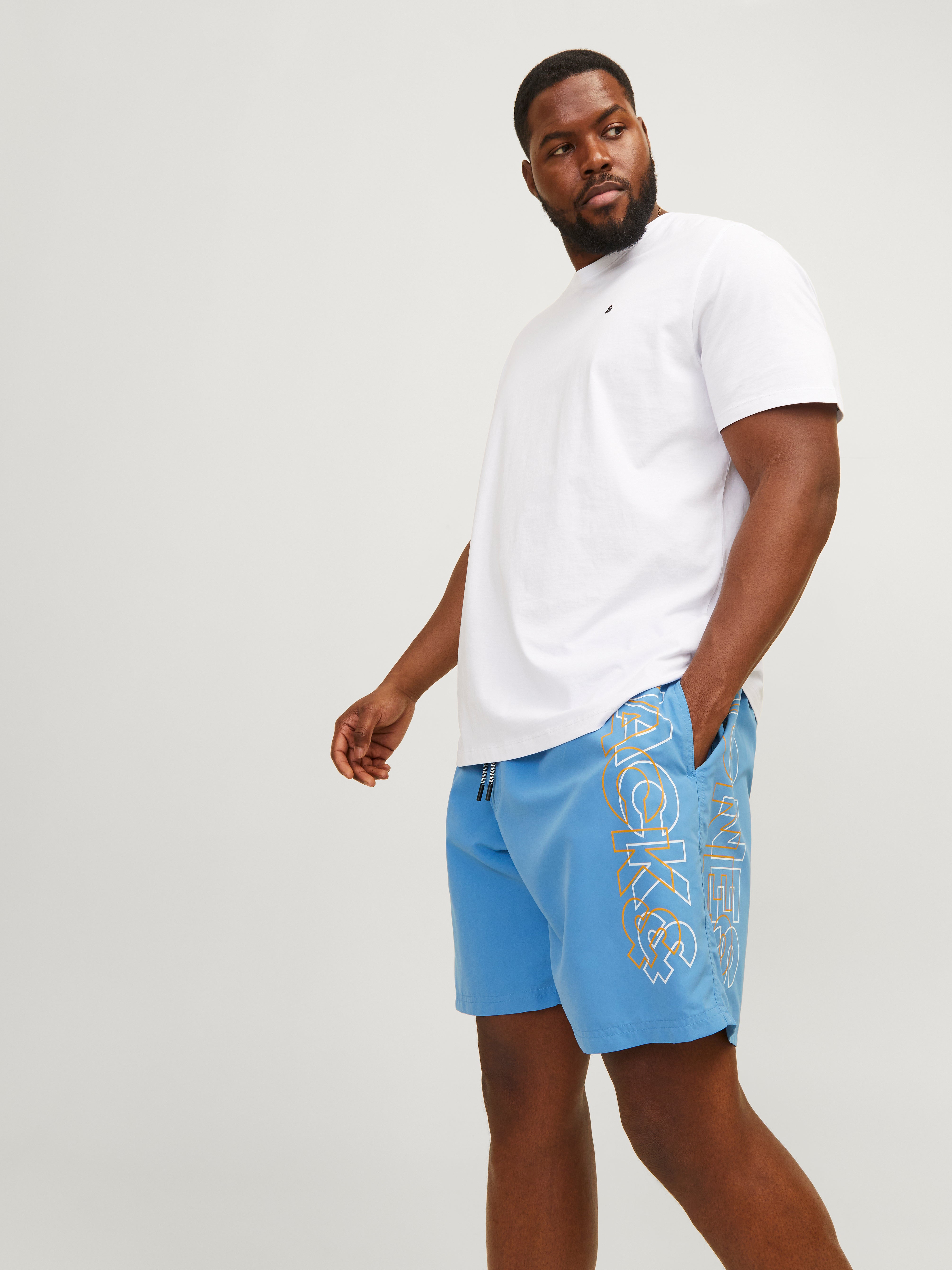 Jack & Jones Plus Size Regular Fit Regular fit swim shorts - 12257667