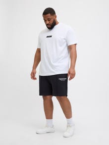 Jack & Jones Plus Size Loose Fit Sweatshorts -Black - 12257670