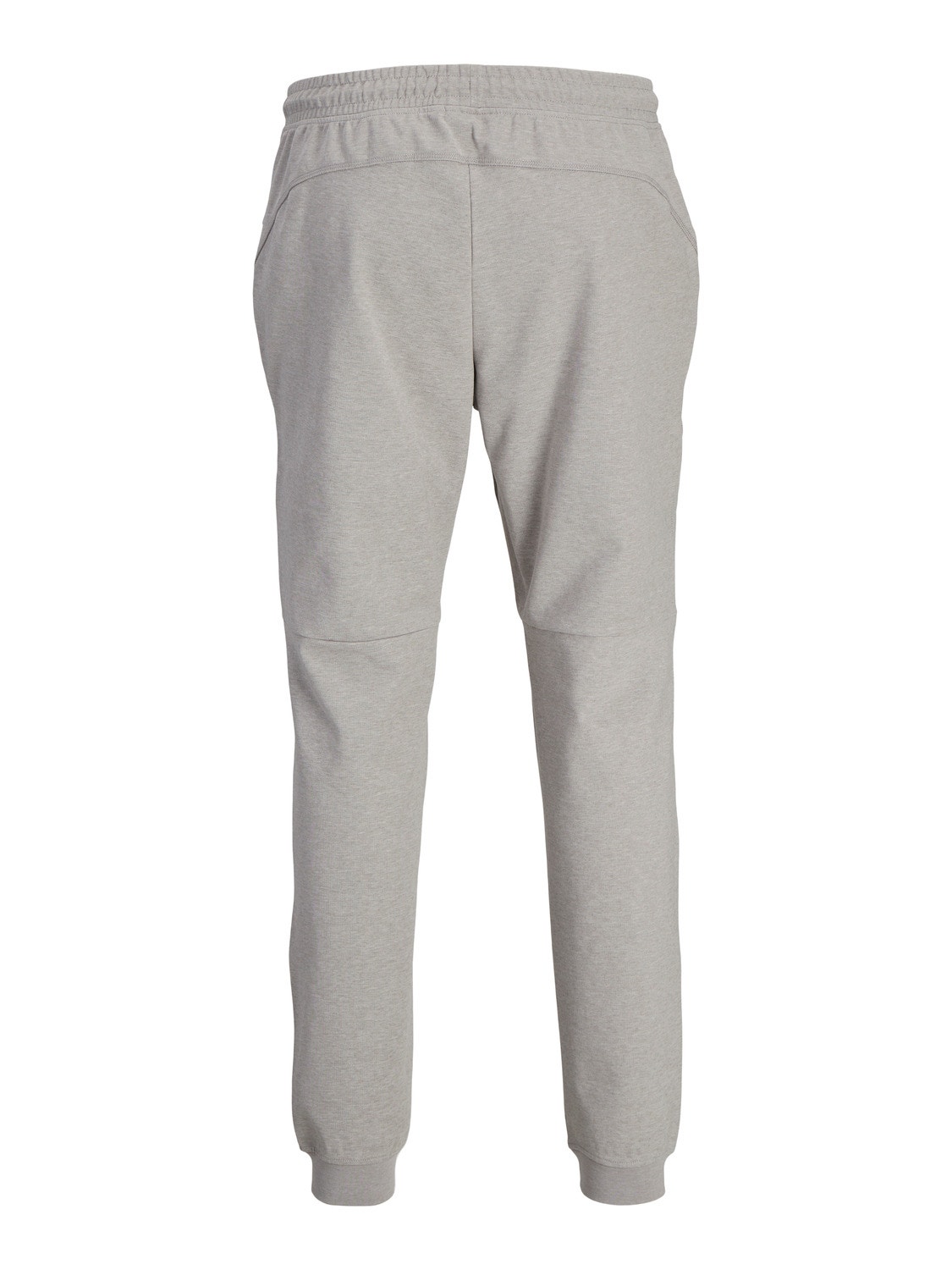Jack & Jones Παντελόνι Slim Fit Φόρμα Μεγάλο μέγεθος -Light Grey Melange - 12257672