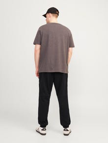 Jack & Jones Παντελόνι Slim Fit Φόρμα Μεγάλο μέγεθος -Black - 12257672