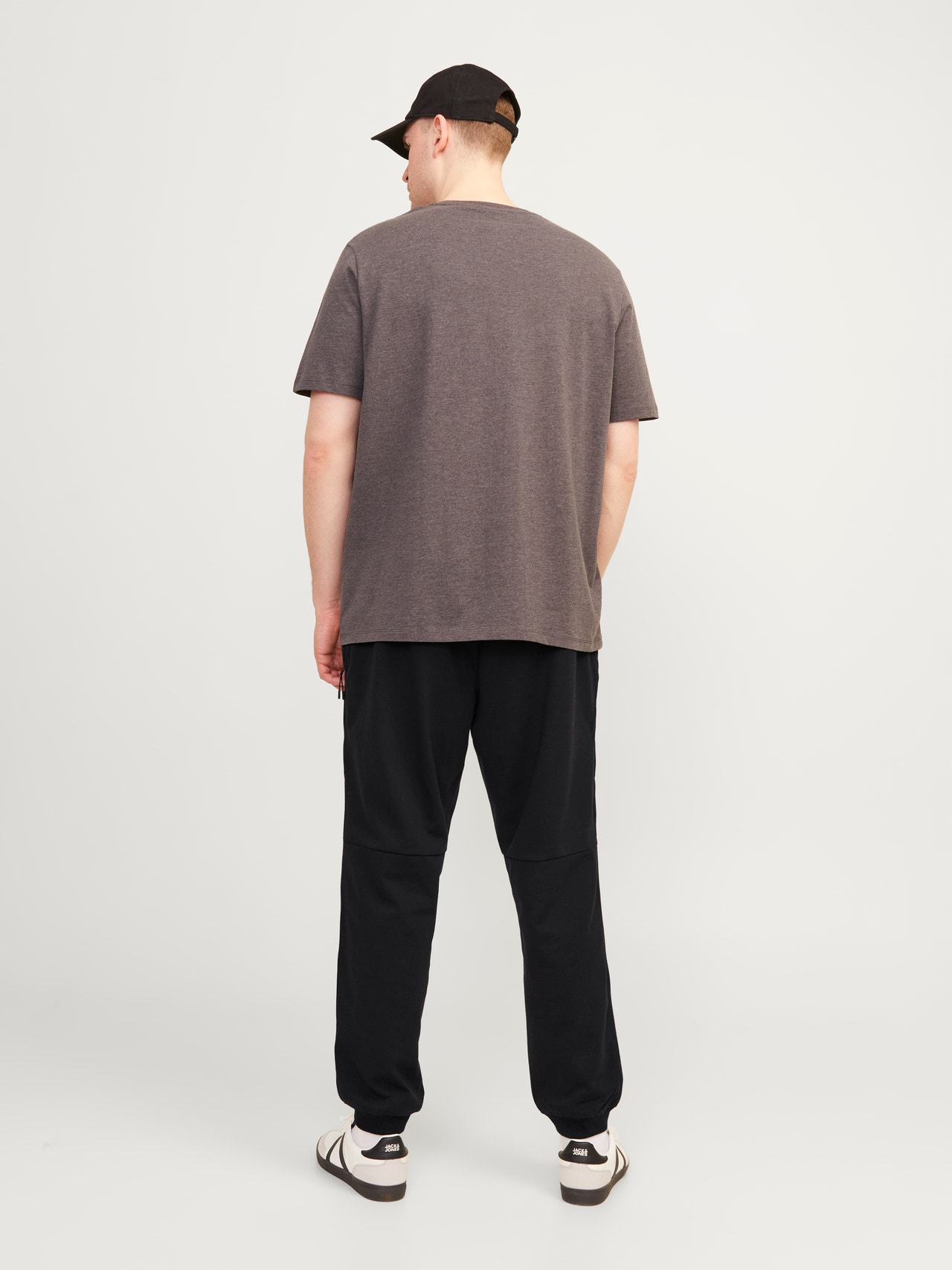 Jack & Jones Plus Size Pantalon de survêtement Slim Fit -Black - 12257672