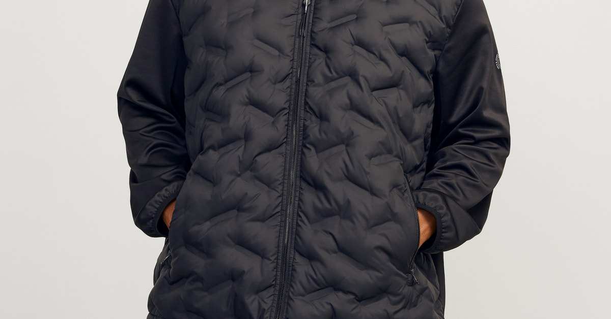 Jack & Jones logan hybrid jacket übergangsjacke schwarz ab 42,32