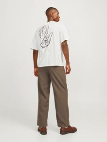 Jack & Jones T-shirt Imprimé -Cloud Dancer - 12257732