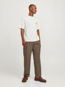 Jack & Jones T-shirt Imprimé -Cloud Dancer - 12257732