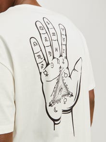 Jack & Jones T-shirt Imprimé -Cloud Dancer - 12257732