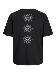 Jack & Jones Gedruckt T-shirt -Black - 12257732