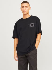 Jack & Jones Gedruckt T-shirt -Black - 12257732