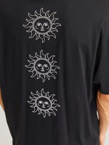 Jack & Jones Gedruckt T-shirt -Black - 12257732