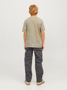 Jack & Jones Printed T-shirt For boys -Silver Sage - 12257747