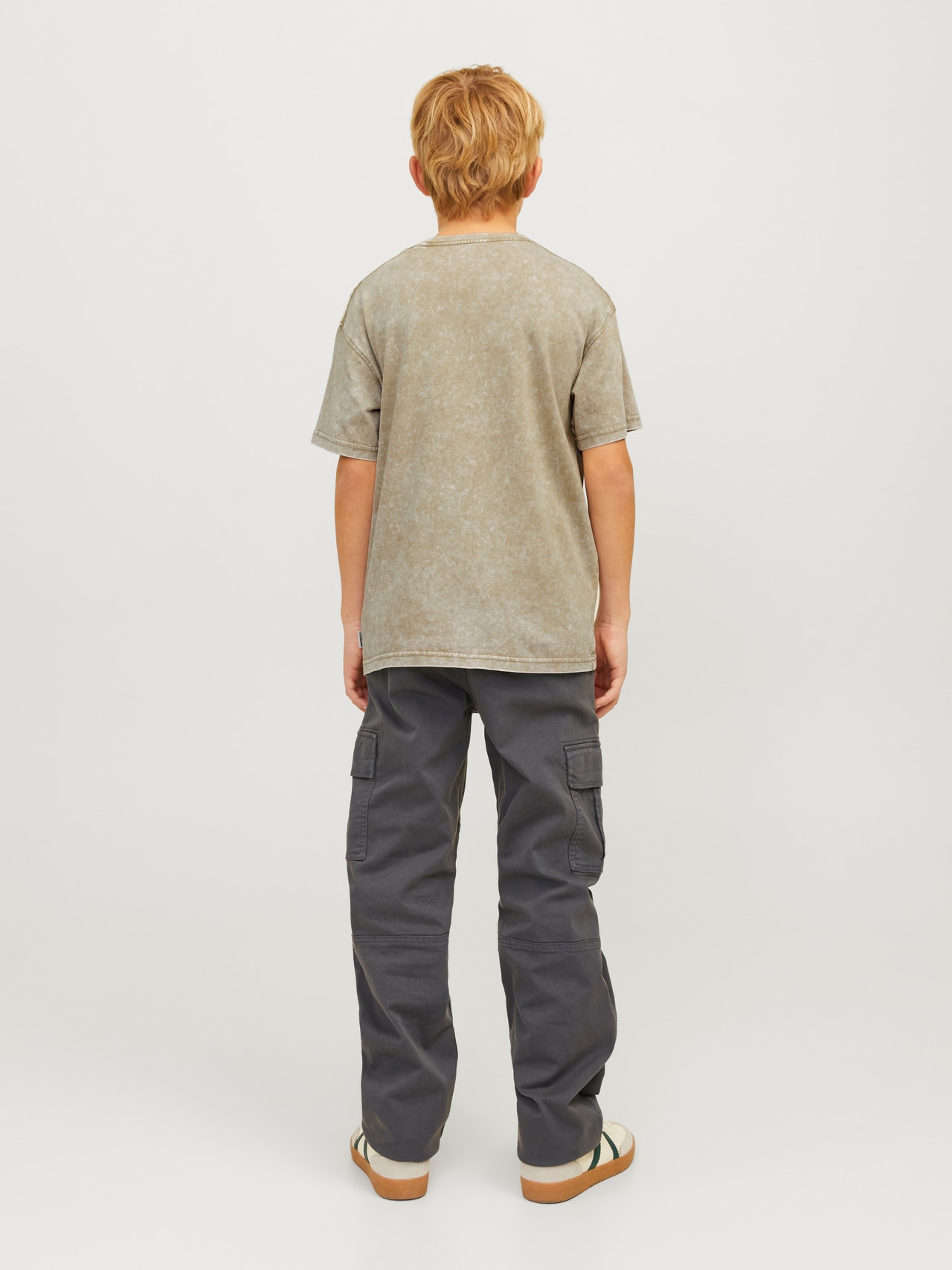 Jack & Jones Printed T-shirt For boys -Silver Sage - 12257747