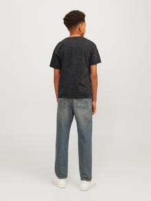 Jack & Jones Trykk T-skjorte For gutter -Black - 12257747