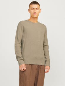 Jack & Jones Vienspalvis Megztinis -Crockery - 12257771