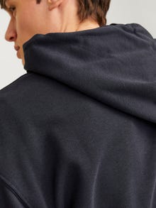 Jack & Jones Yksivärinen Huppari -Dark Navy - 12257852