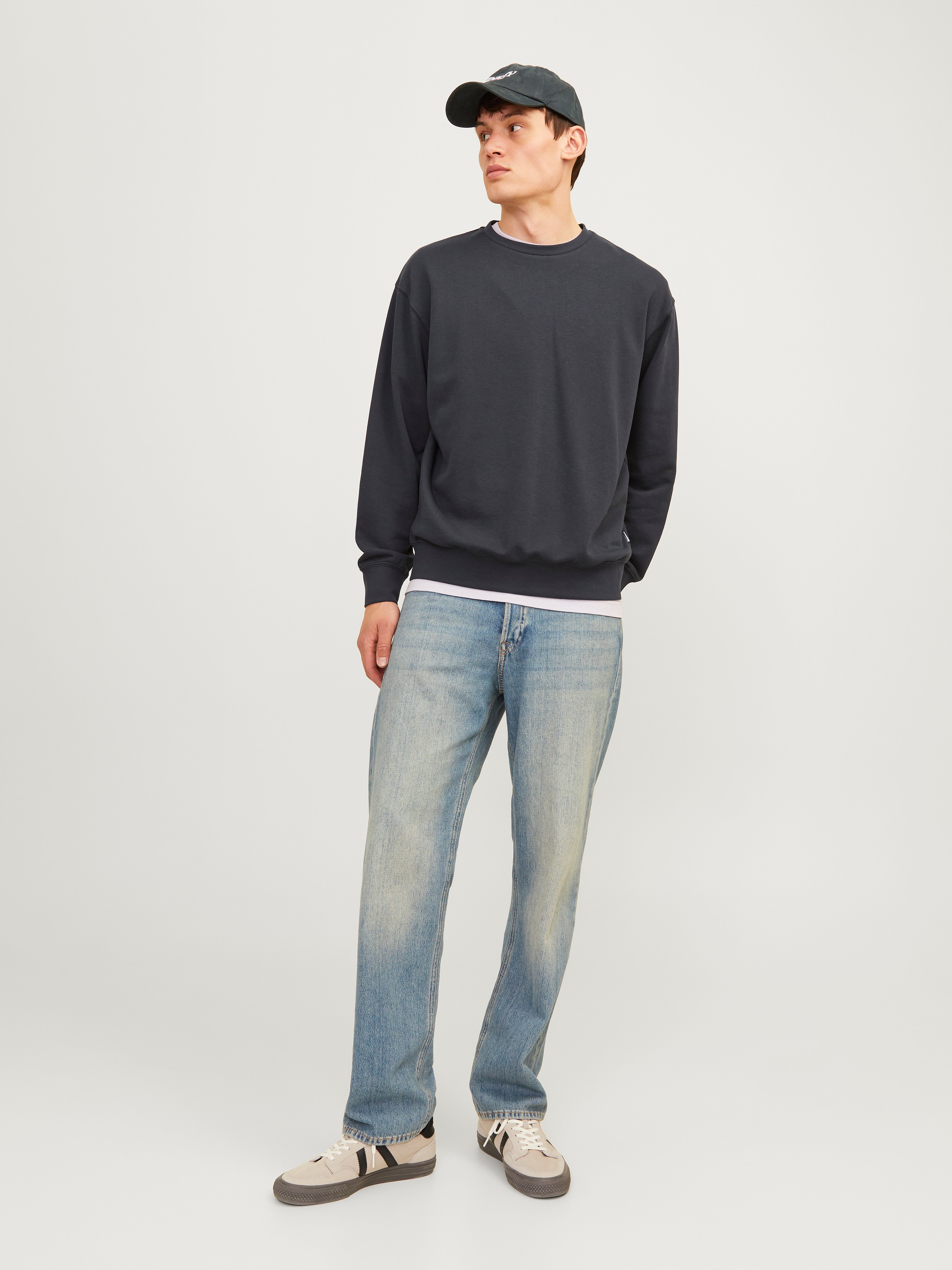 Plain Crew neck Sweatshirt