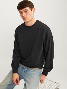 Jack & Jones Plain Sweatshirt -Black - 12257853