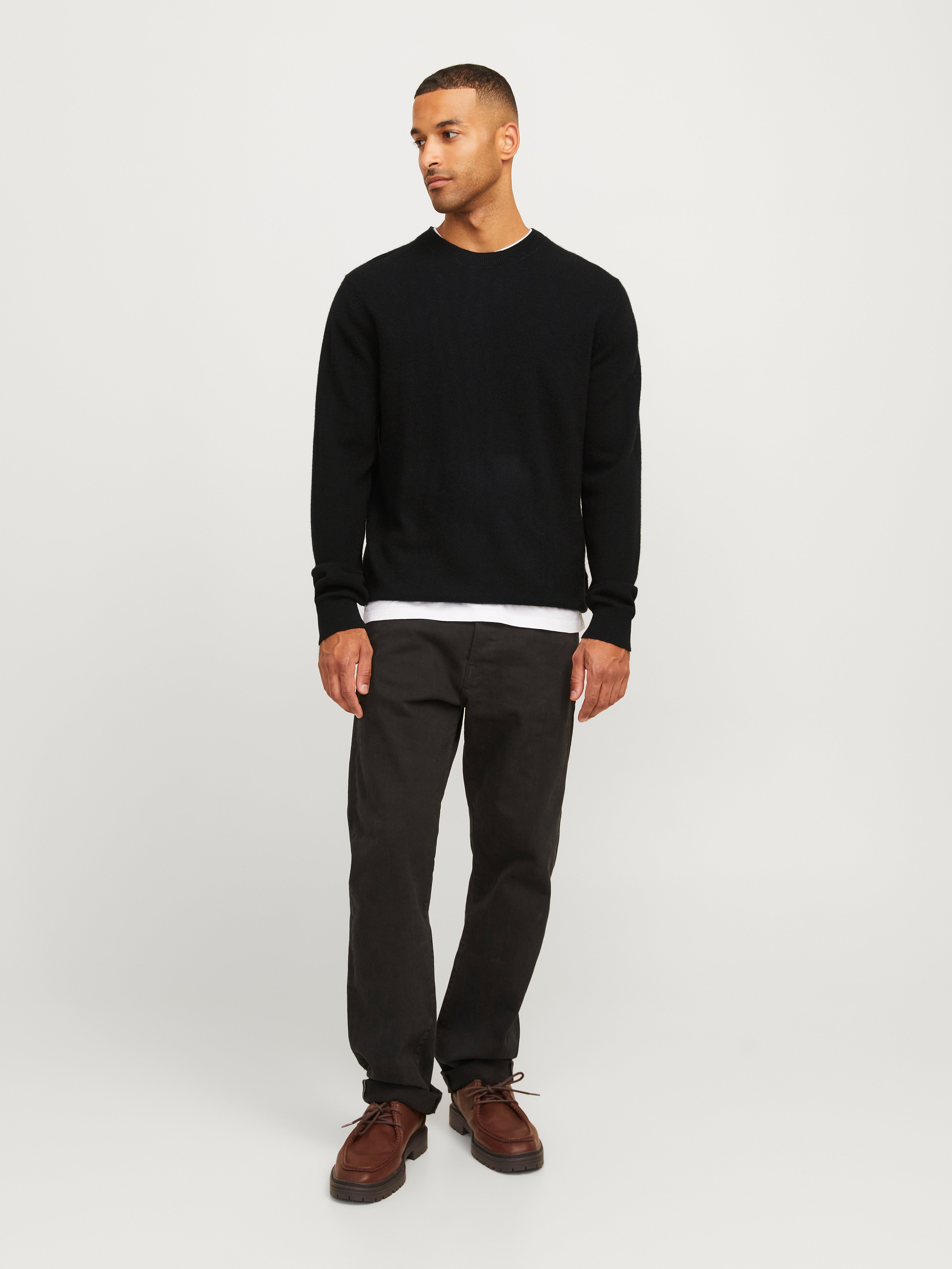 RDD Plain Crew Neck Jumper