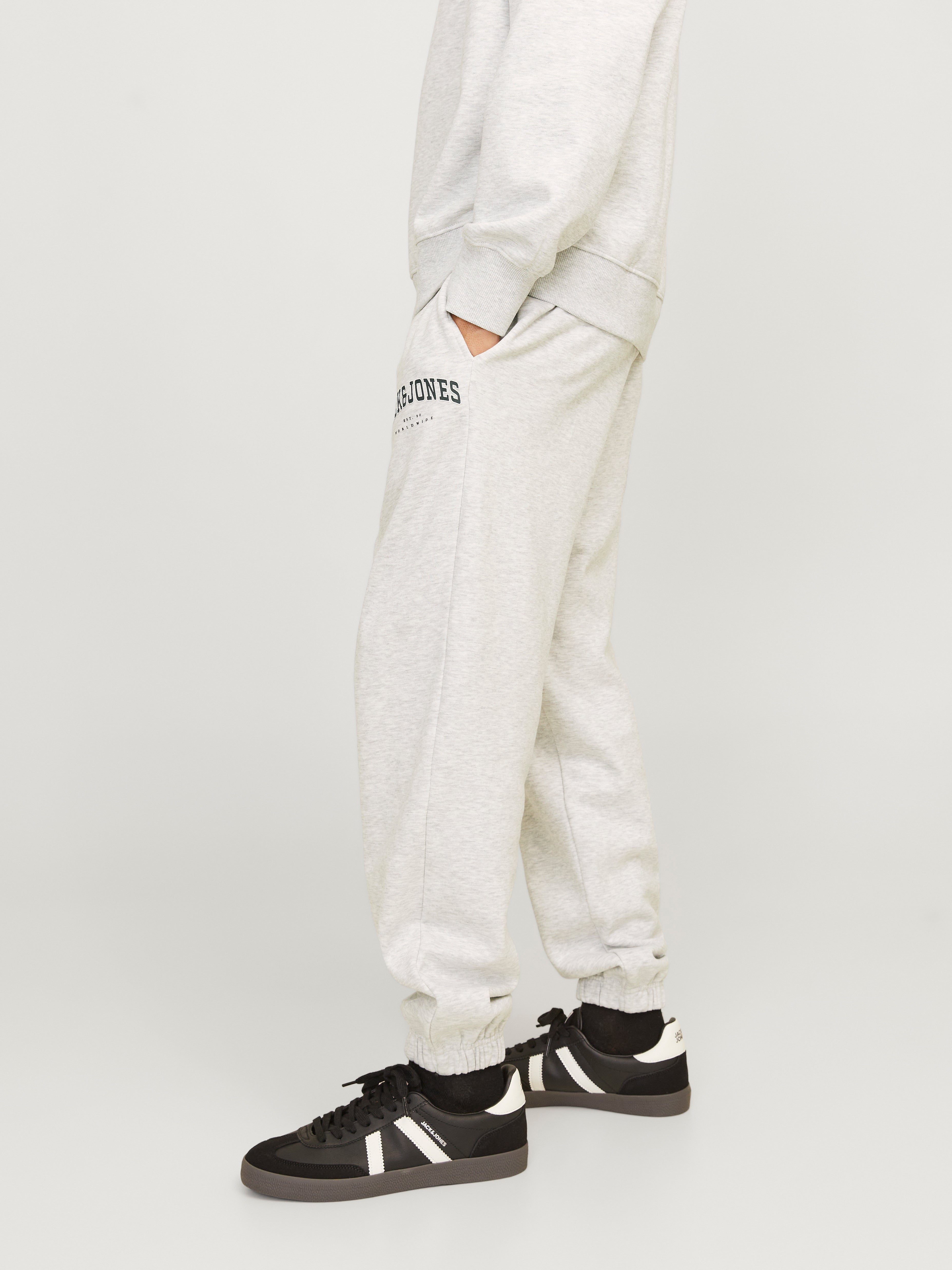 Relaxed Fit Sweatpants | White | Jack & Jones®