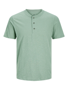 Jack & Jones Camiseta Liso -Lily Pad - 12257965