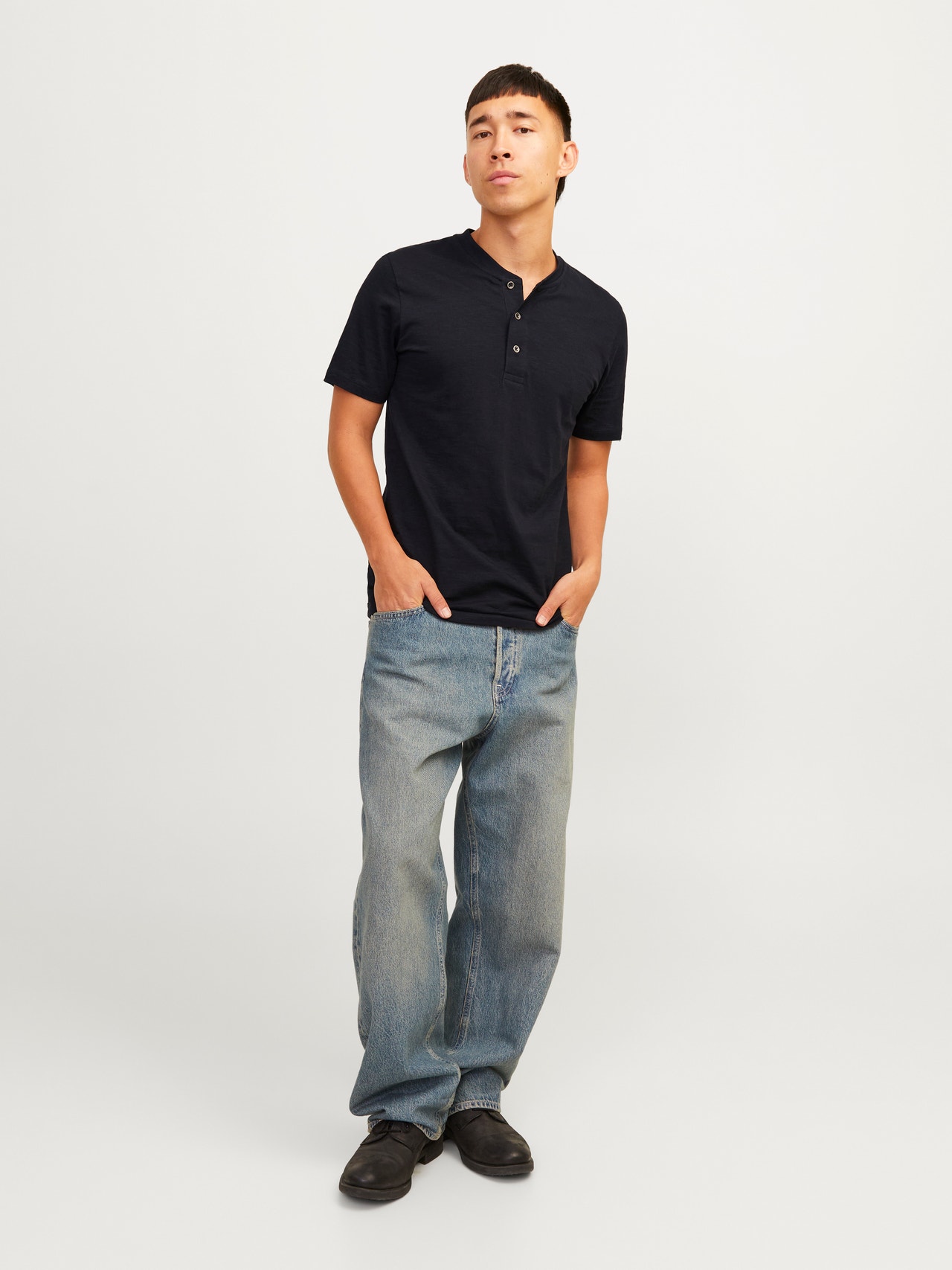 Jack & Jones Καλοκαιρινό μπλουζάκι -Black - 12257965