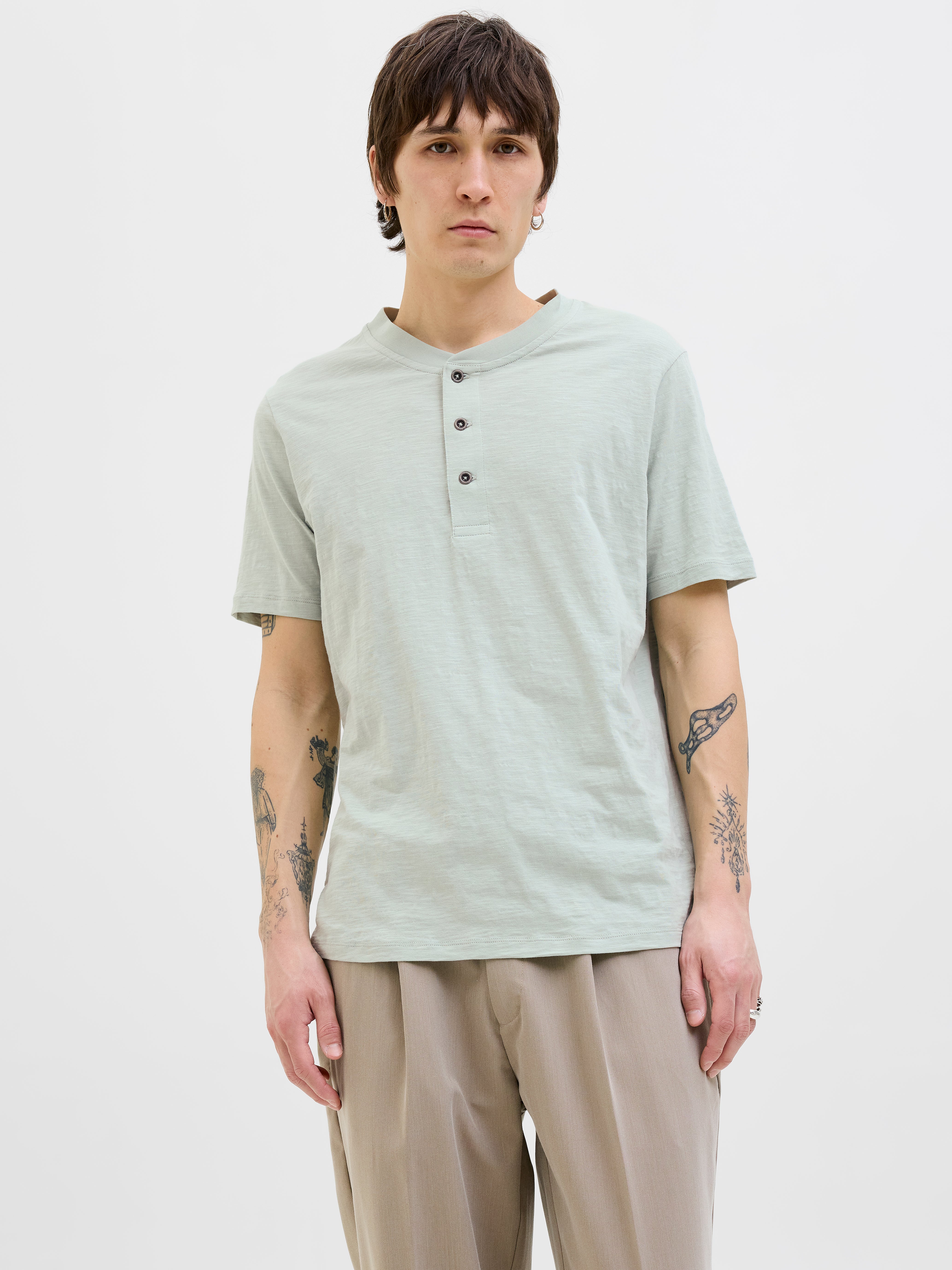 Einfarbig T-shirt