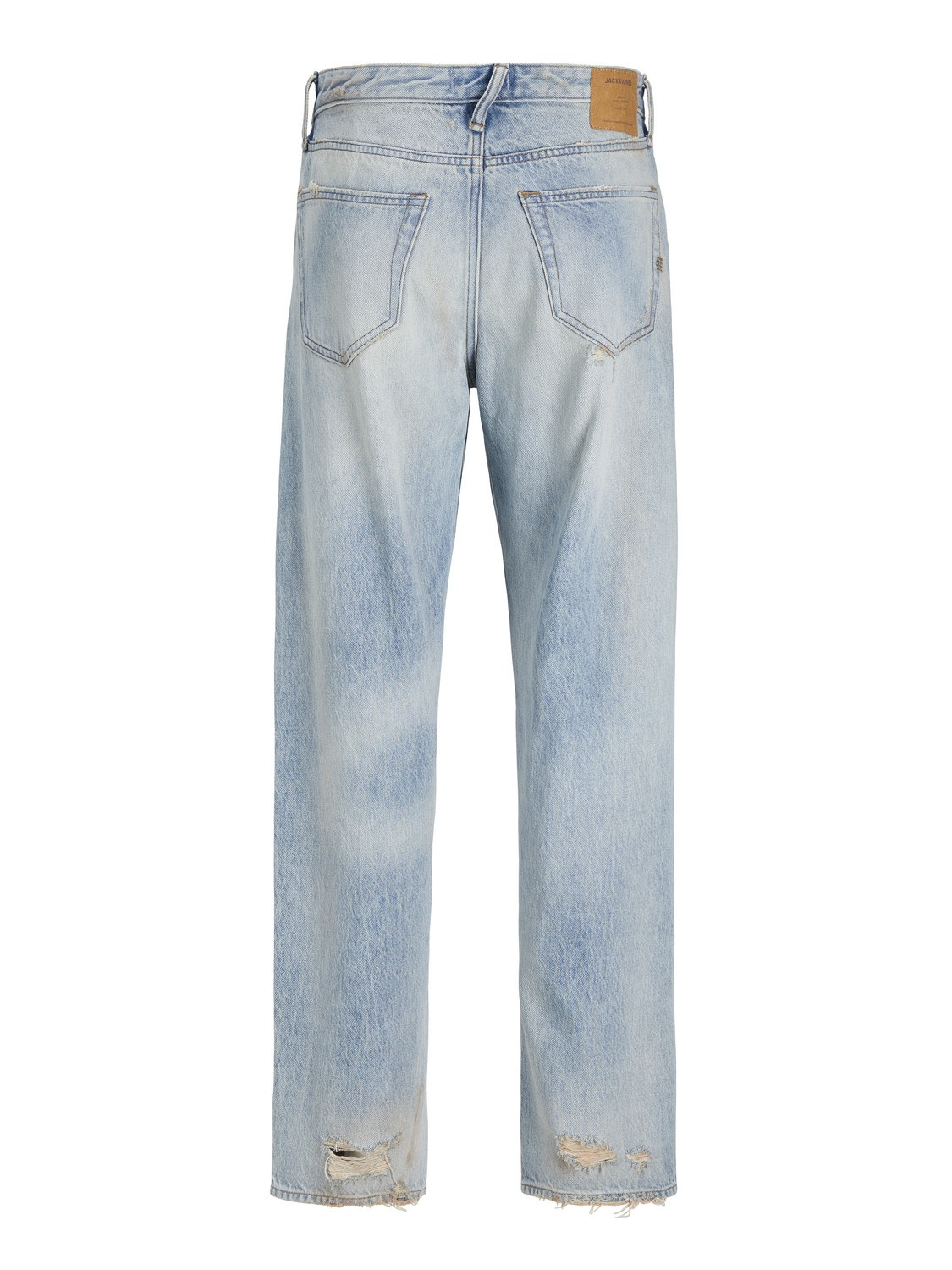 Jack & Jones JJIEDDIE JJCOOPER SBD 799 EXP Jeansy o kroju loose -Blue Denim - 12257982