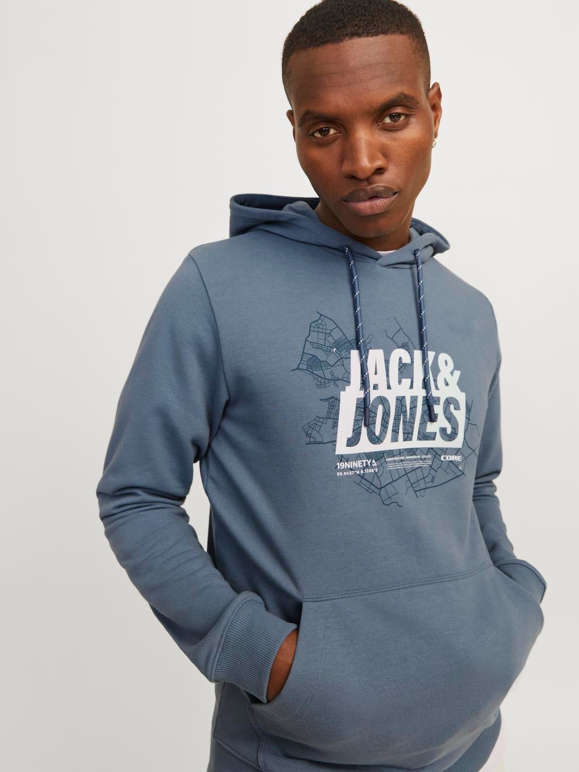 Jack and store jones grey sweatshirt