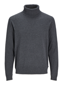Jack & Jones Cuello alto -Dark Grey Melange - 12258051