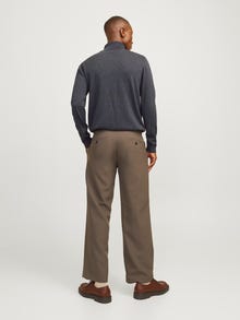 Jack & Jones Col roulé -Dark Grey Melange - 12258051